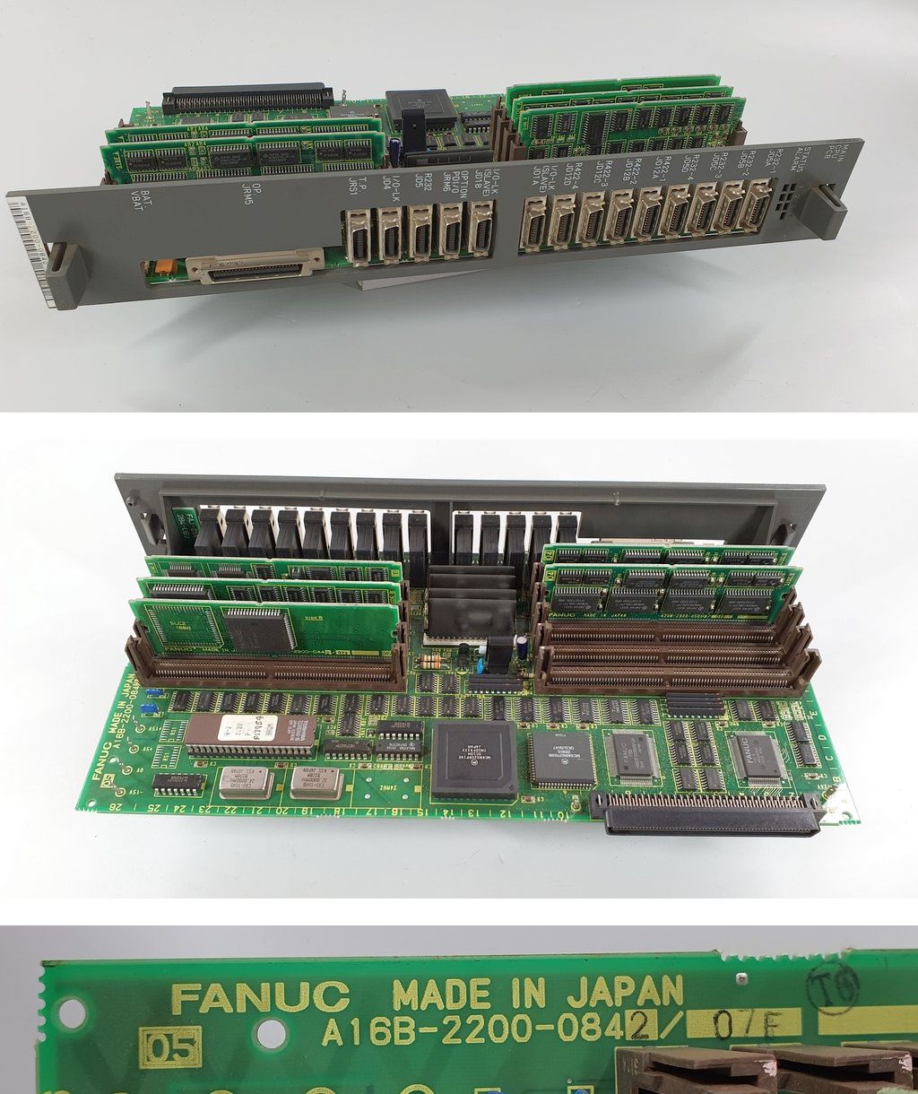 PQ1770 Main CPU PCB Fanuc A16B-2200-0842 07E_2
