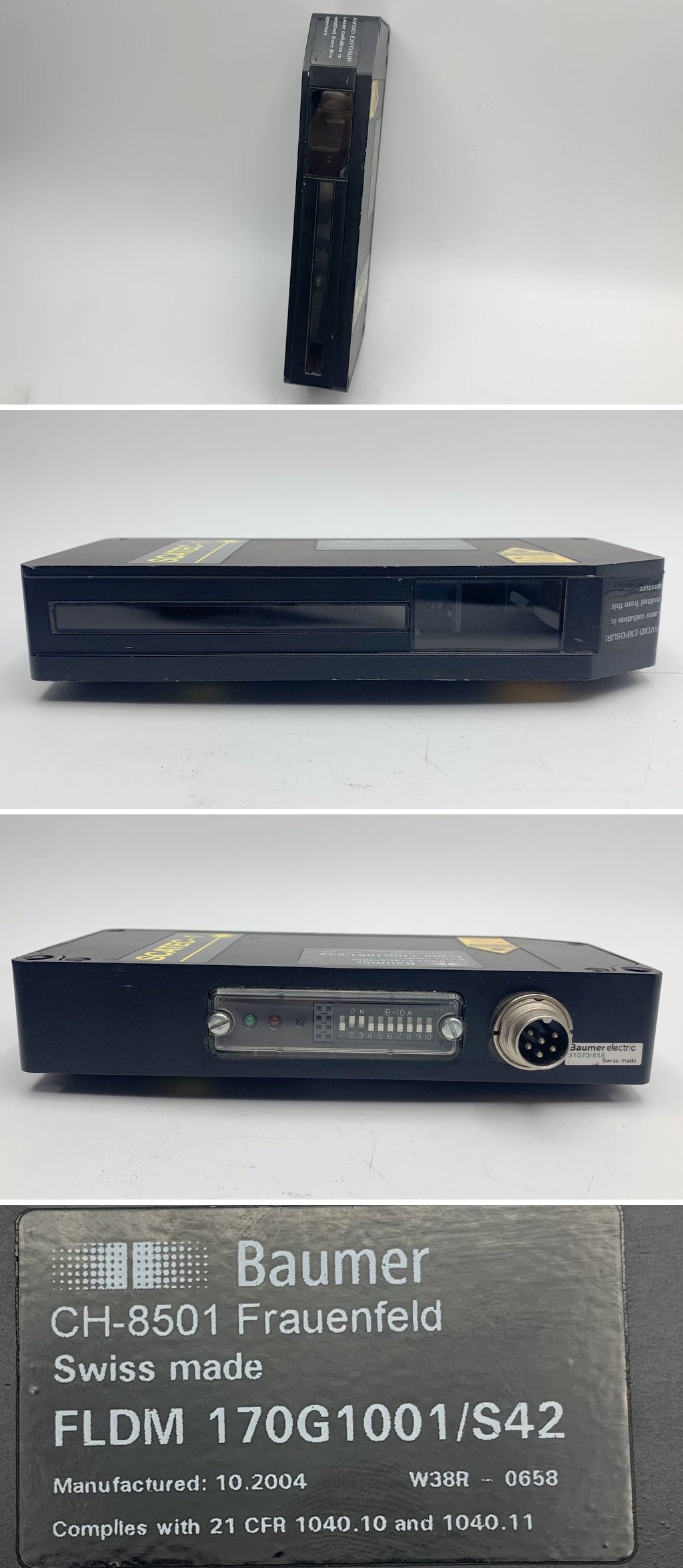 PQ2086 Exemplarzähler Baumer FLDM 170G1001/S42 Scartec 1 10.2004_2