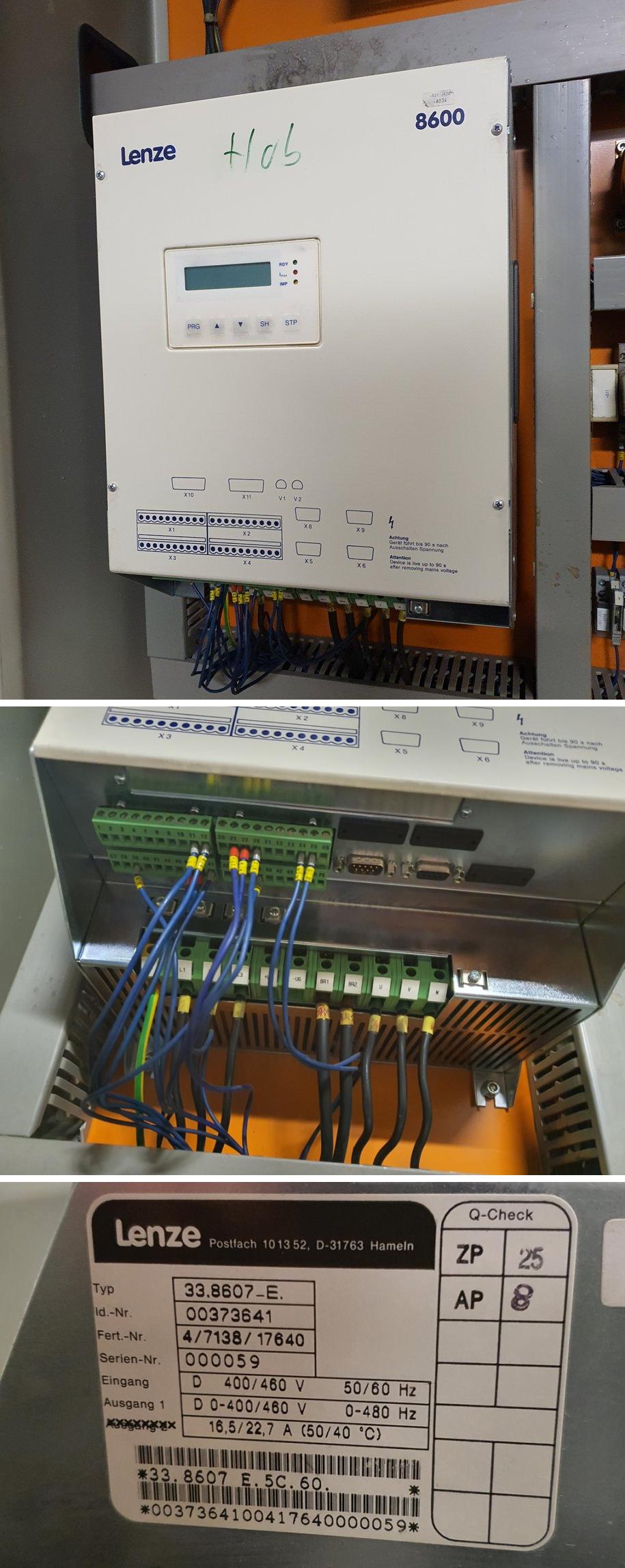 PQ2119 Frequenzumrichter Lenze 8607_E 33.8607 E.5C.60 0-480Hz_2