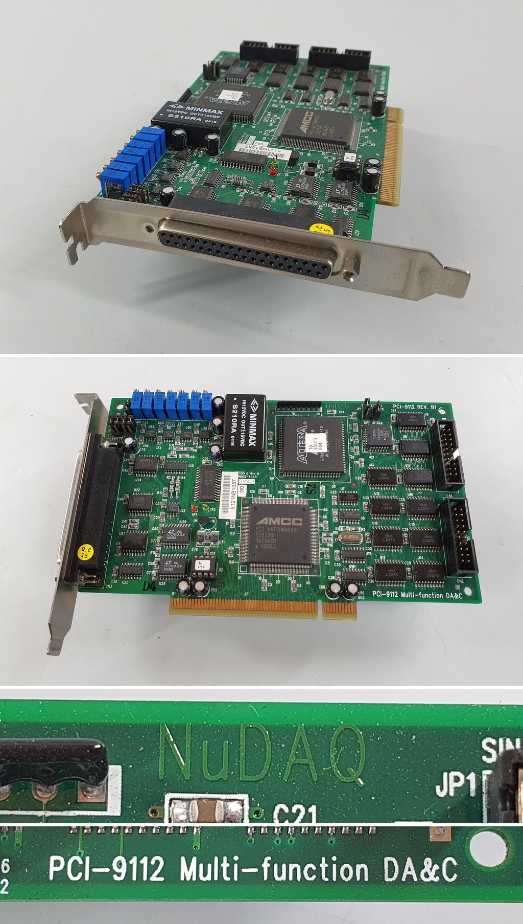 PQ2330 Multi Function DA&C card Nudaq PCI-9112_2