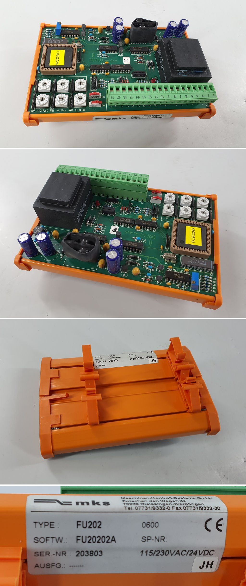 PQ2356 Frequenz- Spannungswandler Stromwandler MKS FU202 202FU11_2