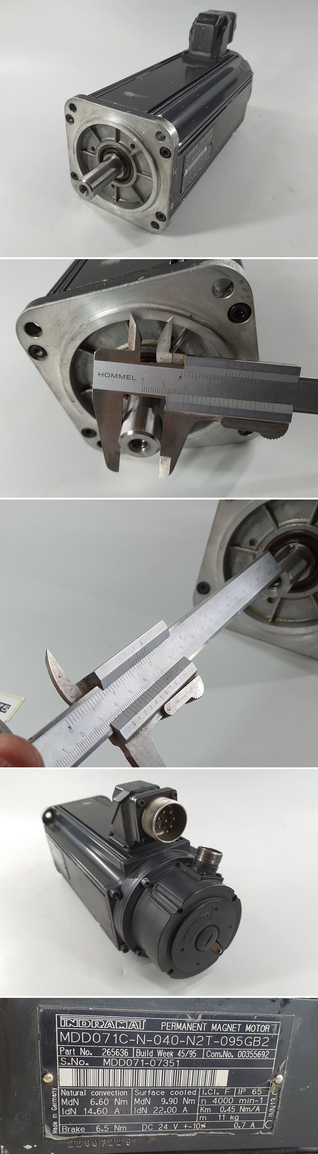 PQ2375 Servomotor Indramat MDD071C-N-040-N2T-095GB2 265636_2