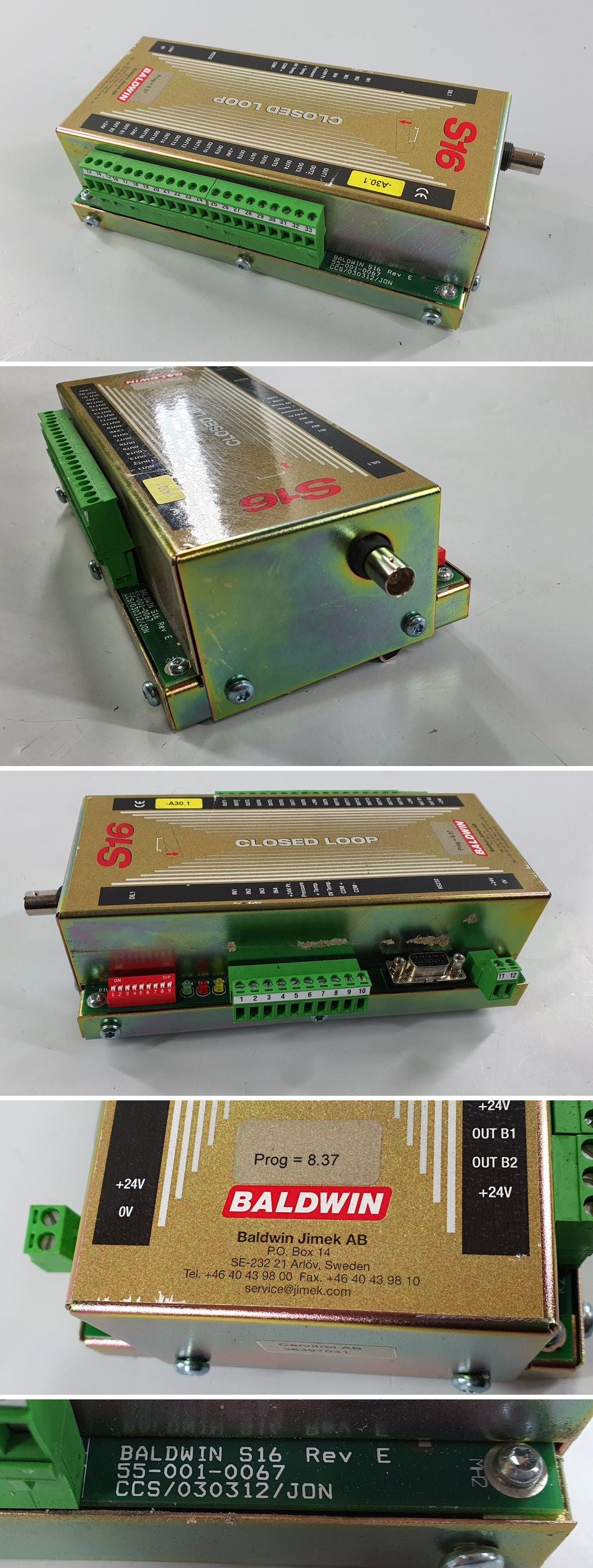 PQ2388 closed loop controller Baldwin S16 Rev E 55-001-0067_2