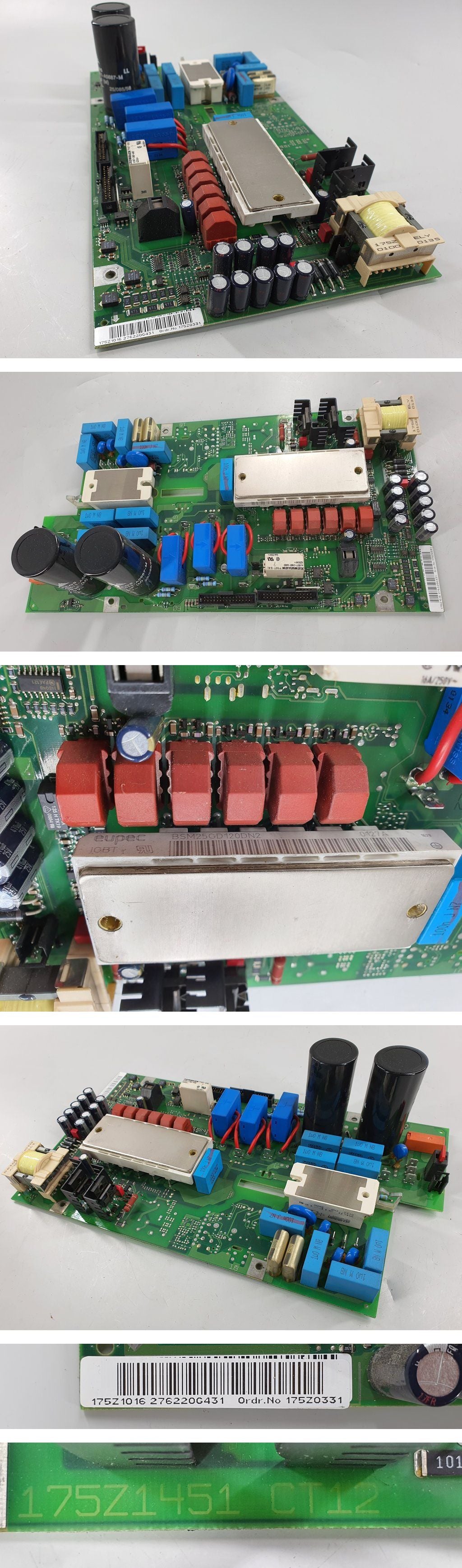 PQ243 Inverter board Danfoss 175Z1451 CT12 175Z1016 175Z0331_2