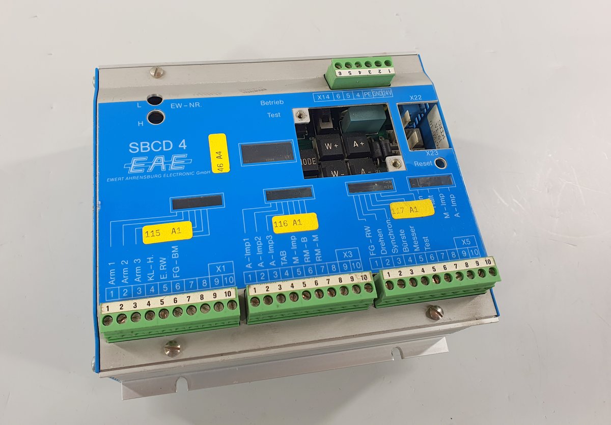 PQ2444 Ewert Ahrensburg Electronic EAE SBCD 4 Version 1.61 02.94