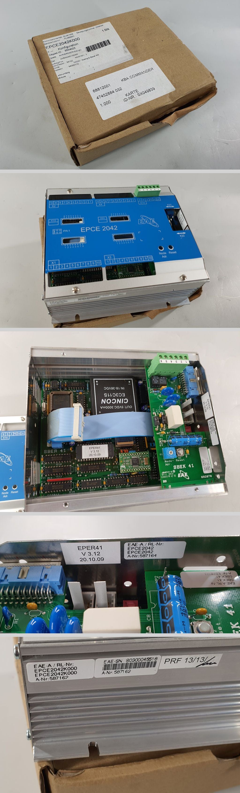 PQ2461 Ewert Ahrensburg Electronic EAE EPCE 2042 EPER41 V3.12 10.09_2