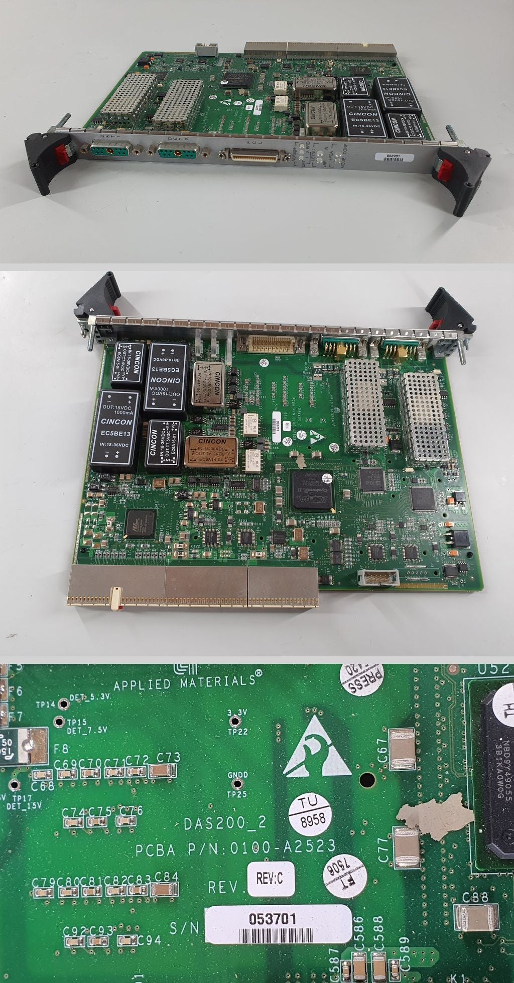PQ2748 Amat Applied Materials DAS200_2 PCBA 0100-A2523_2