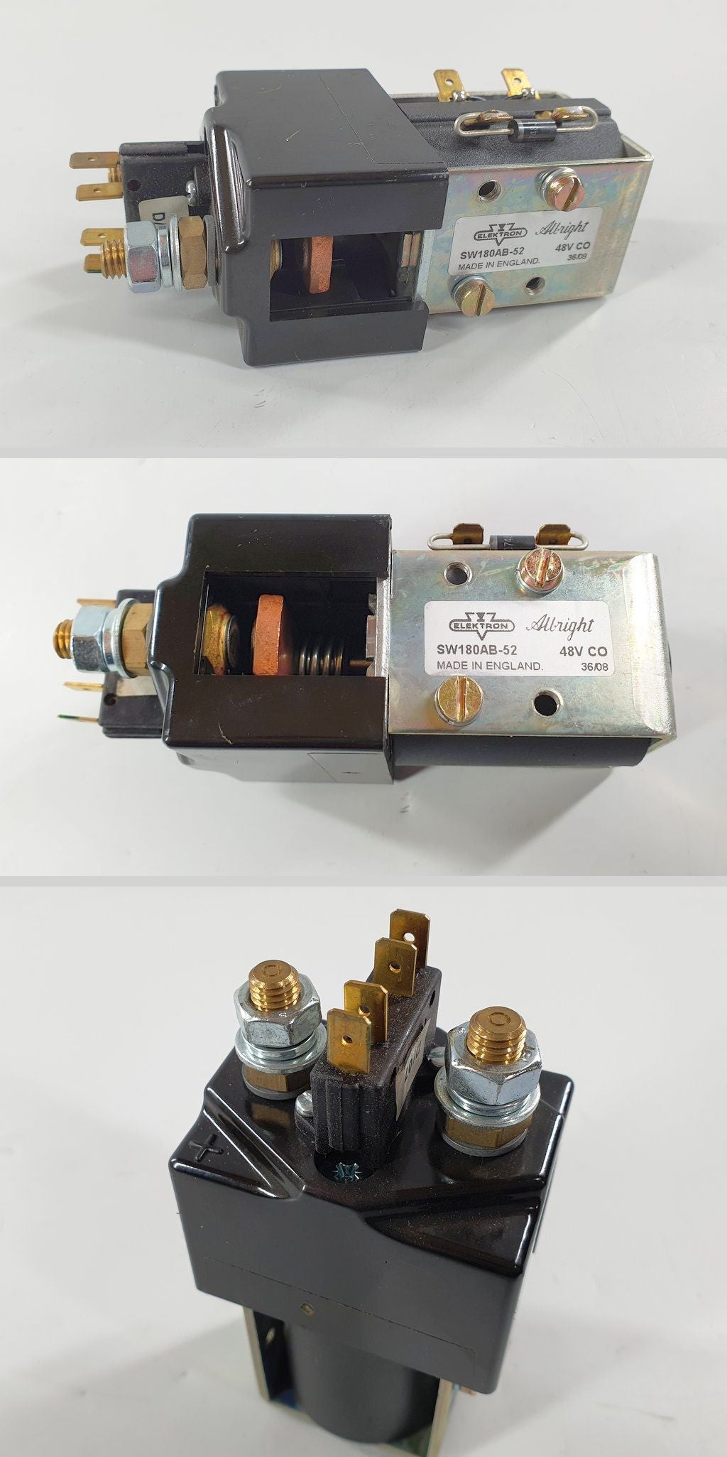 PQ2814 Gabelstapler Contactors Relais Albright SW180AB-52 48V DC 150A_2