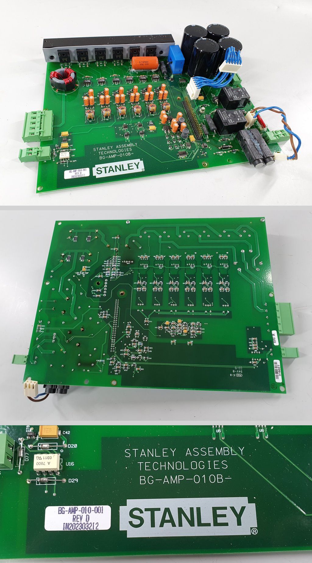 PQ2850 Schrauber Controller Panel Stanley BG-AMP-010-001 Rev D Sigma_2