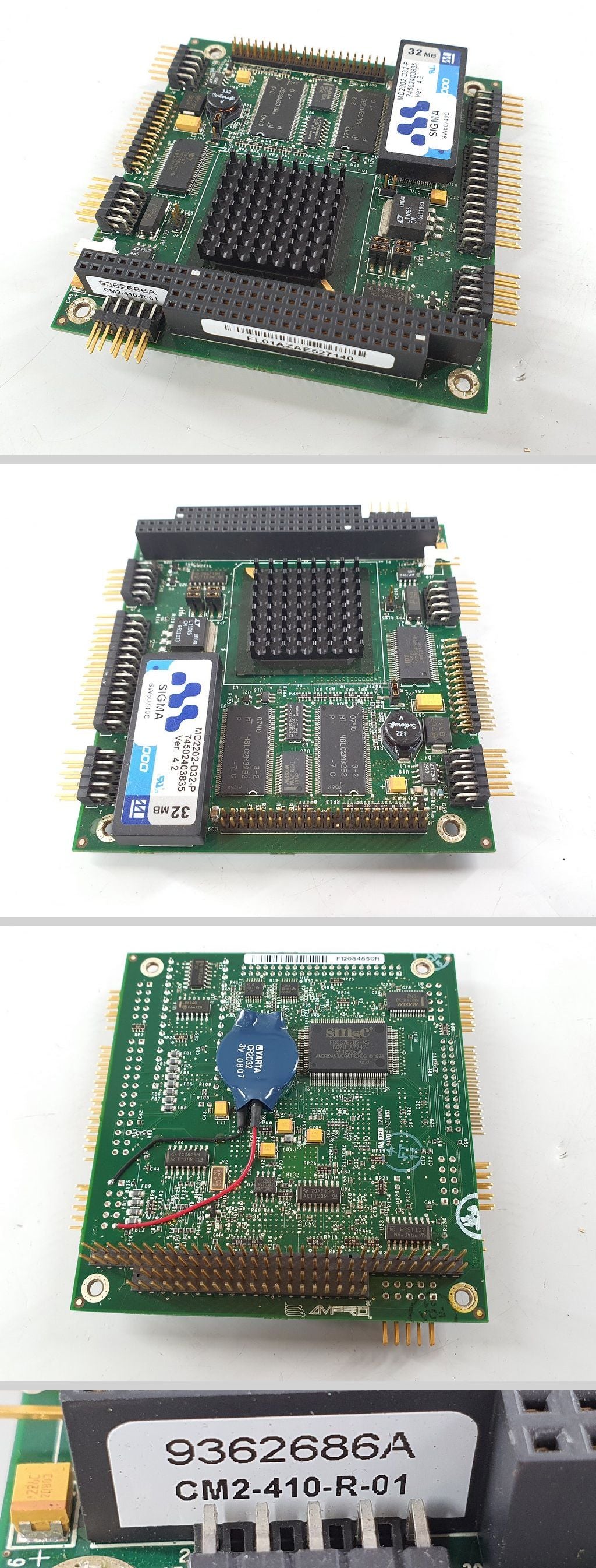 PQ2864 CPU board Ampro CM2-410-R-01_2