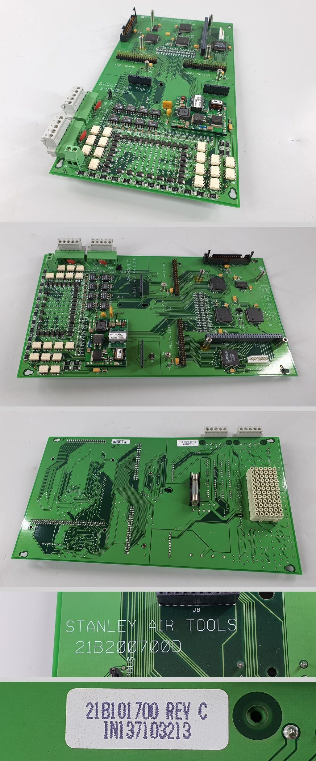 PQ2891 Schrauber Controlller board Stanley 21B200700D Rev C 21B101700_2