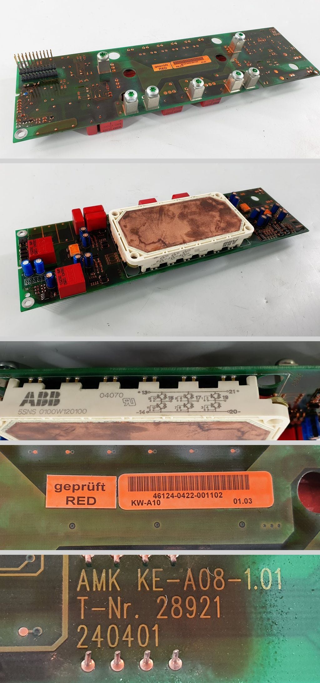 PQ3004 Inverter board AMK KW-A10 KE-A08-1.01 28921_2