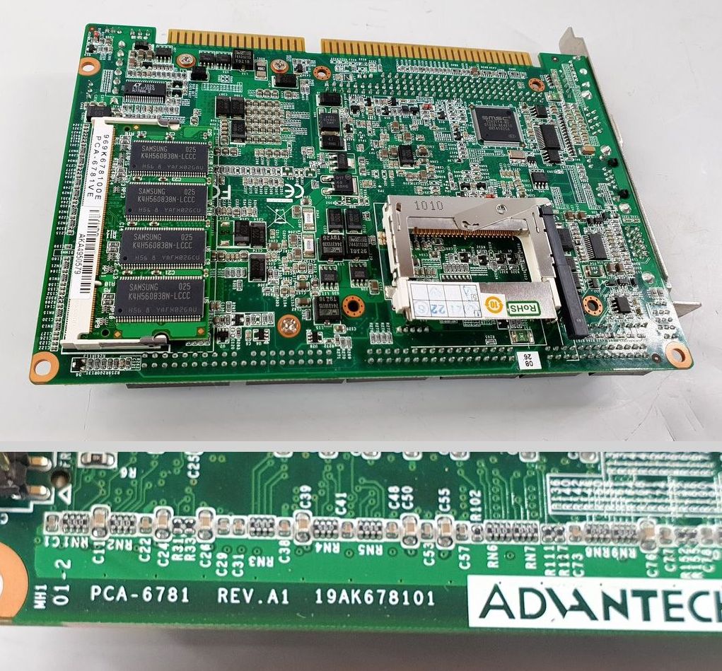 PQ3016 CPU board Advantech PCA-6781VE 600MHz 256MB_3