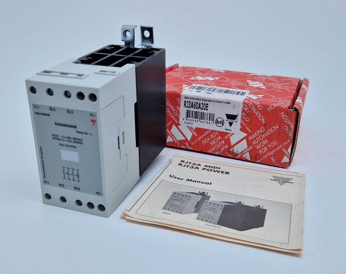 PQ3168 Halbleiterrelais Carlo Gavazzi RJ3A60A20E