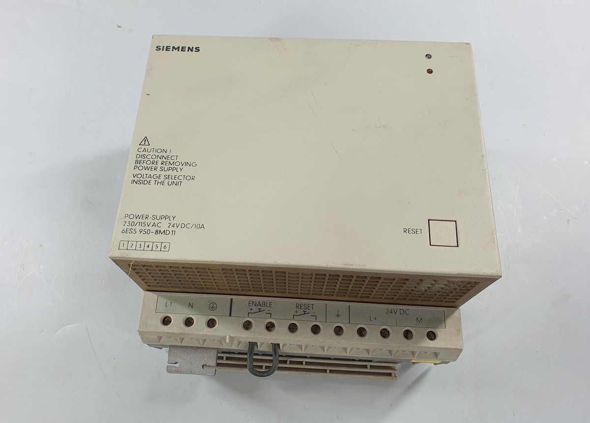 PQ323 Power Supply Siemens 6ES5950-8MD11 6ES5 950-8MD11