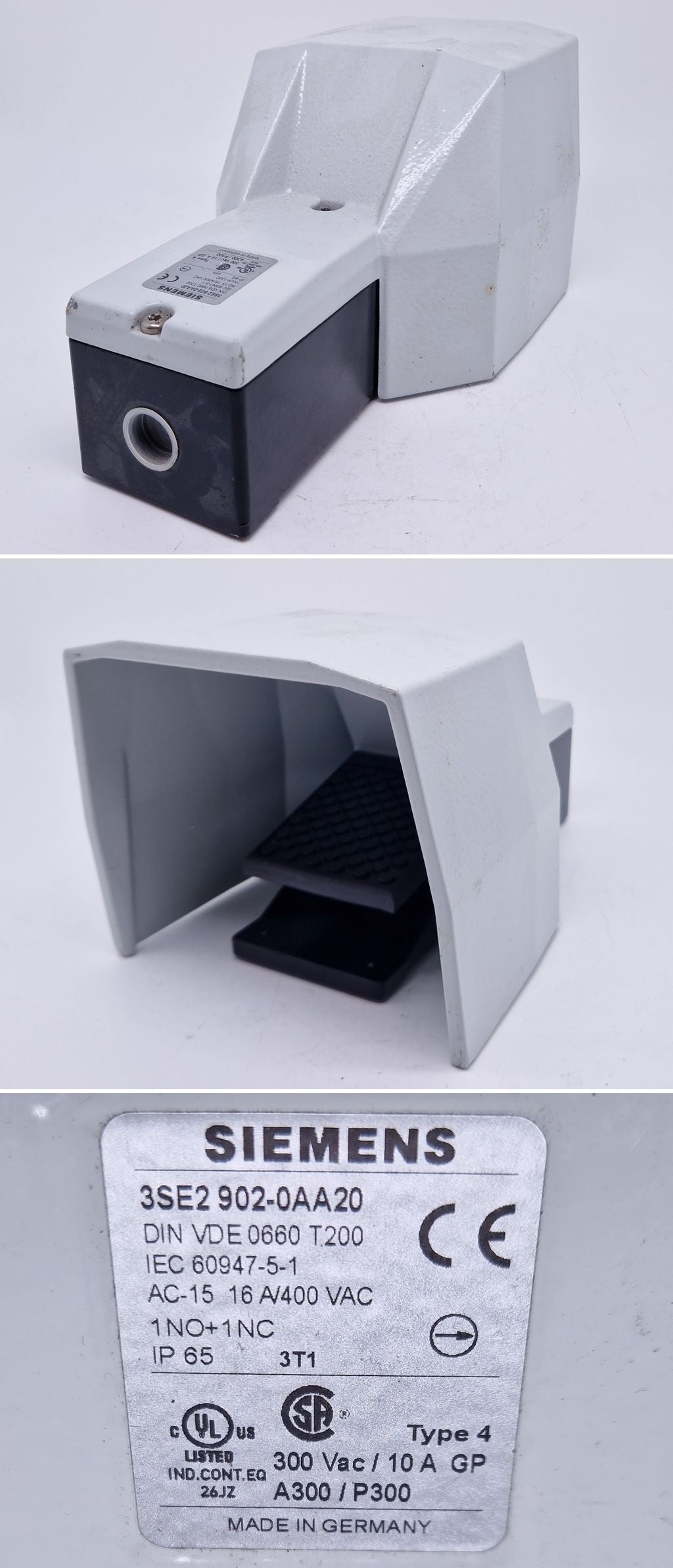 PQ3386 Siemens 3SE2 902-0AA20 DIN VDE 0660_2