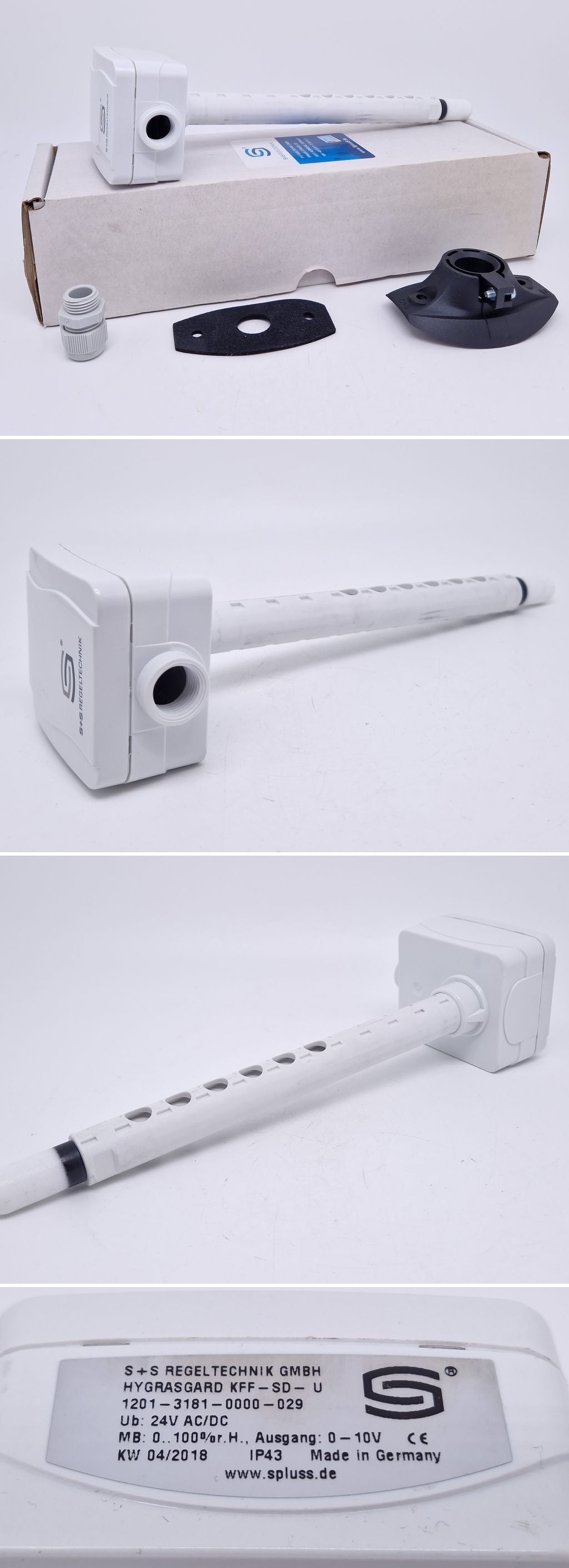 PQ3401 Kanalfeuchtefühler S+S KFF-SD-U 1201-3181-0000-029	