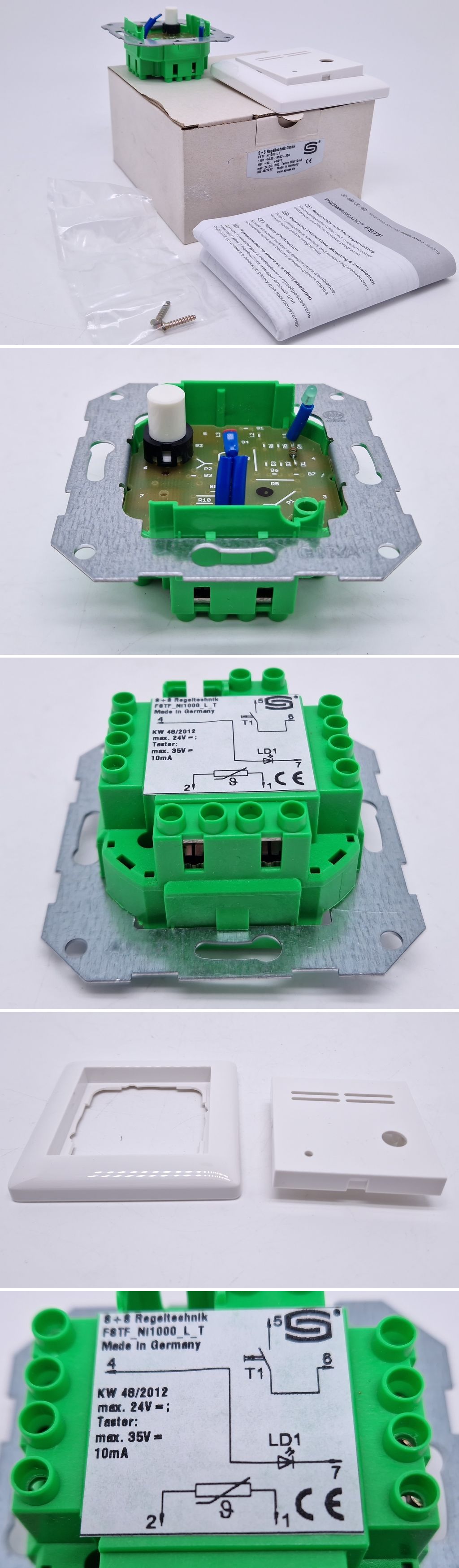 PQ3416 Raumtemperaturfühler S+S FSTF Ni1000 L T 1101-5020-9593-350	