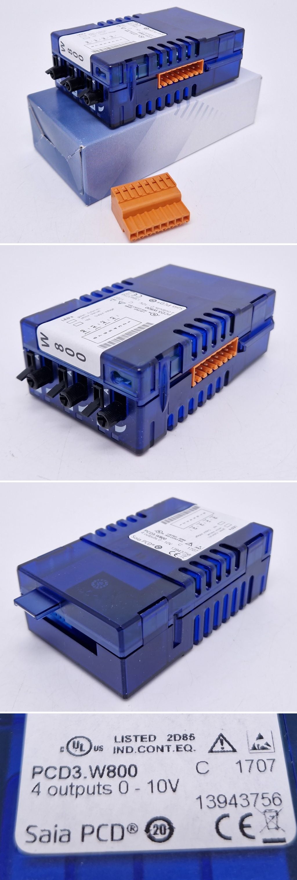 PQ3470 Analog output module Analogausgabe Saia Burgess PCD3.W800	