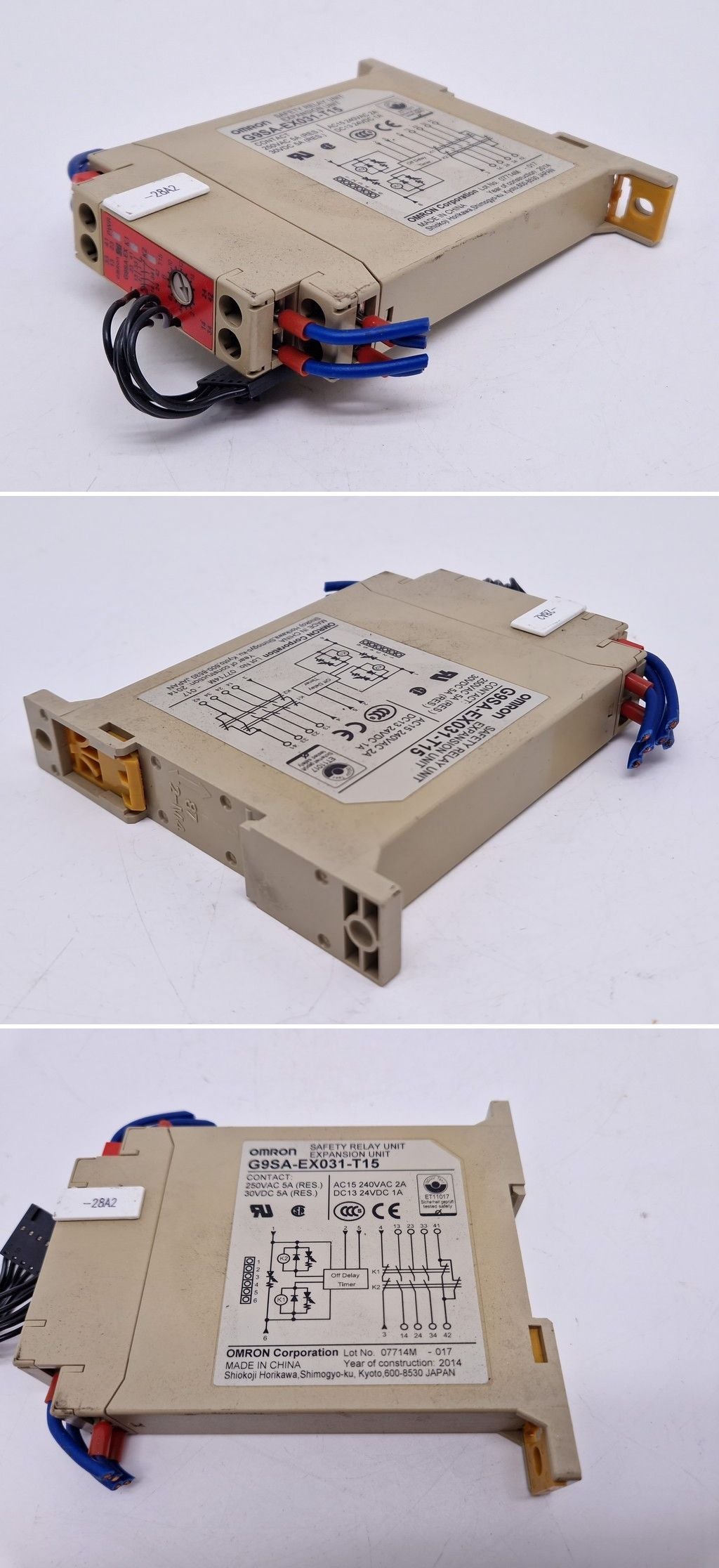 PQ3543 Sicherheitsrelais Omron G9SA-EX031-T15_2