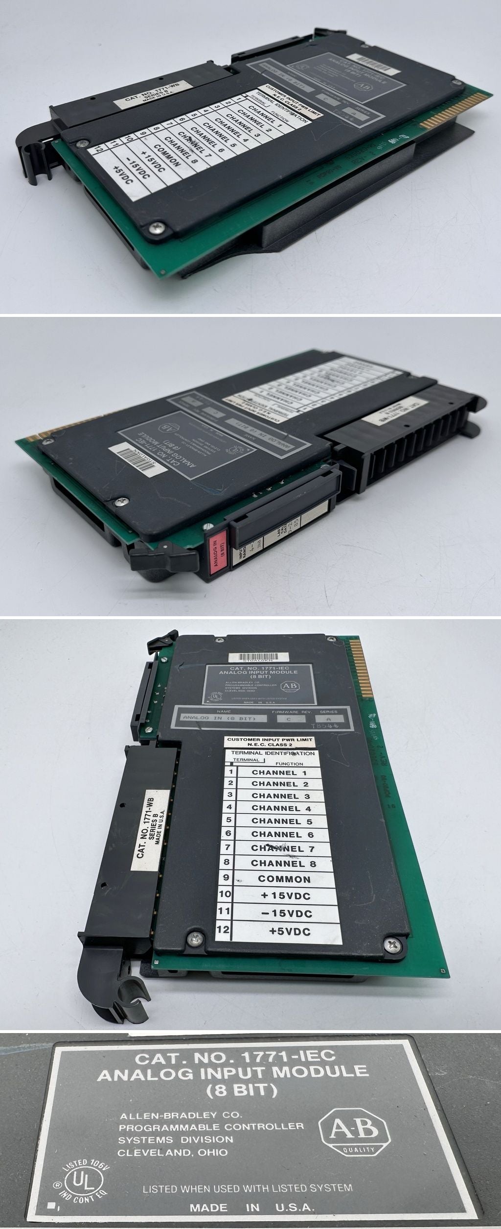 PQ3564 Analoges Eingangsmodul Allen-Bradley 1771-IEC_2