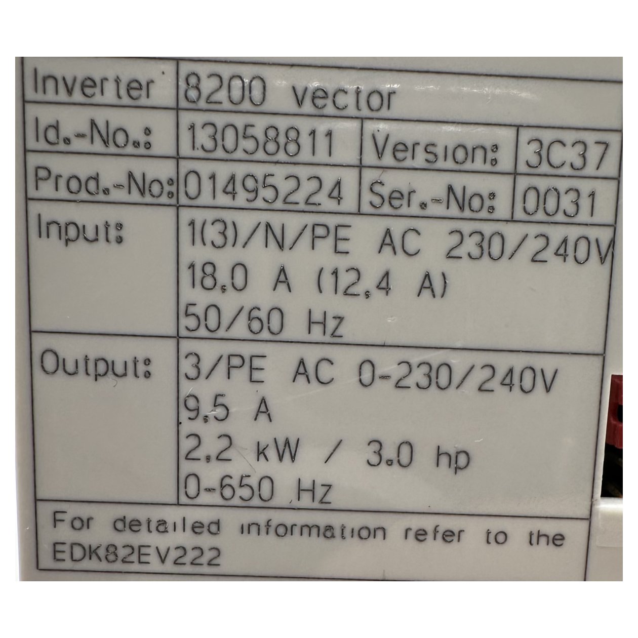 Lenze E82EV222K2C900_5