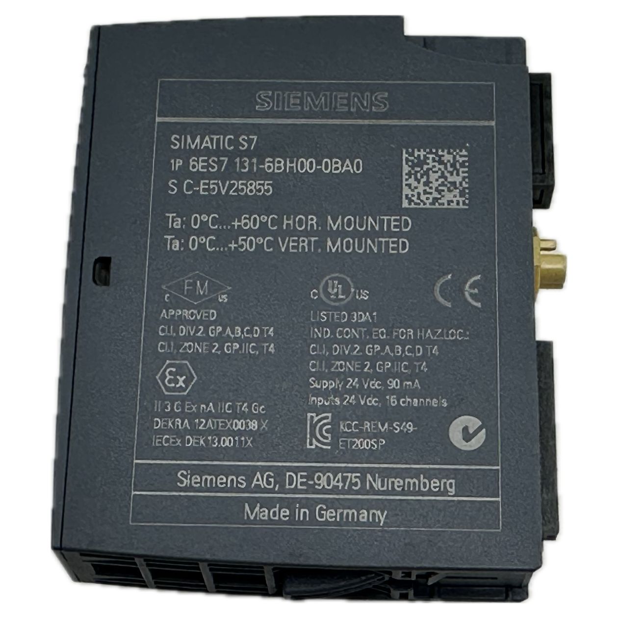 .PQ3831 Eingangsmodul Siemens 6ES7131-6BH00-0BA0 6ES7 131-6BH00-0BA0 E3 _5