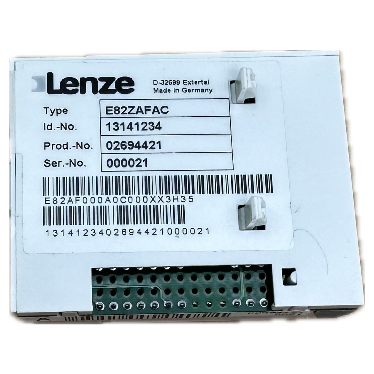 .PQ3832 Funktionsmodul Lenze E82ZAFAC 13141234 E82AF000A0C000XX3H35 _3