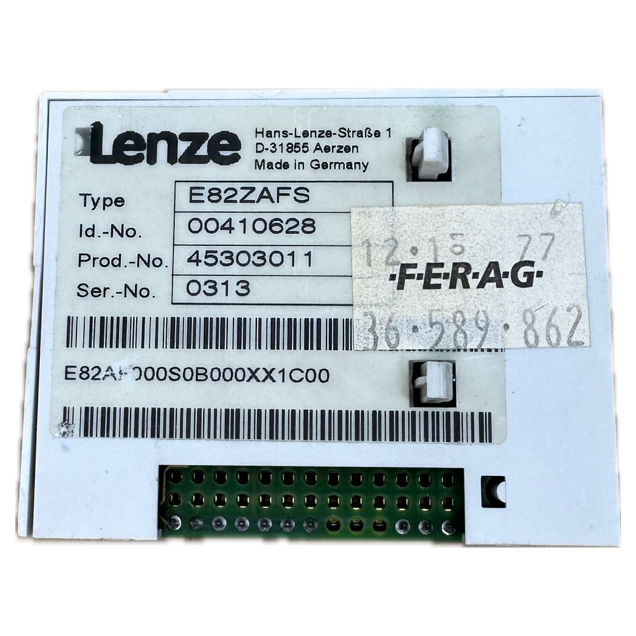 PQ3836 Funktionsmodul Lenze E82ZAFS 00410628 E82AF000S0B000XX1C00 _3