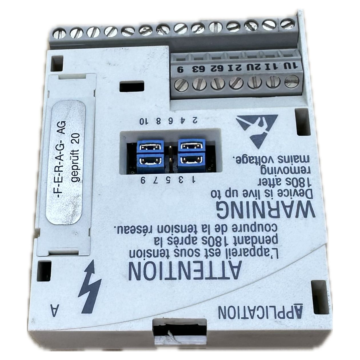 PQ3837 Funktionsmodul Lenze E82ZAFA 00424579 E82AF000A0B000XX1D21_2