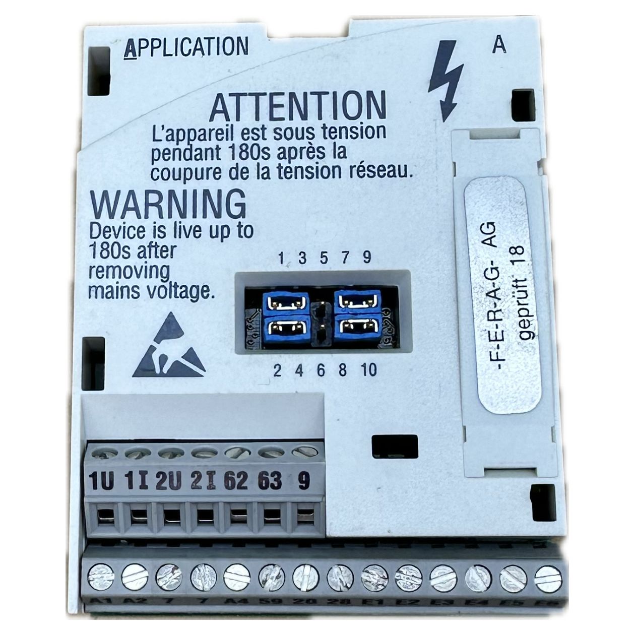 PQ3838 Funktionsmodul Lenze E82ZAFA 00424144