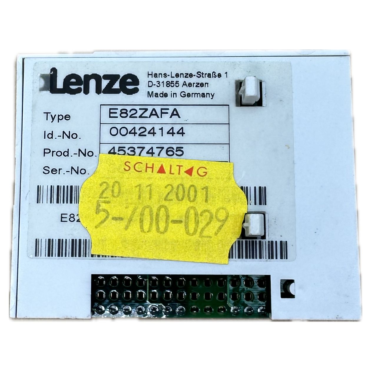 PQ3838 Funktionsmodul Lenze E82ZAFA 00424144_3