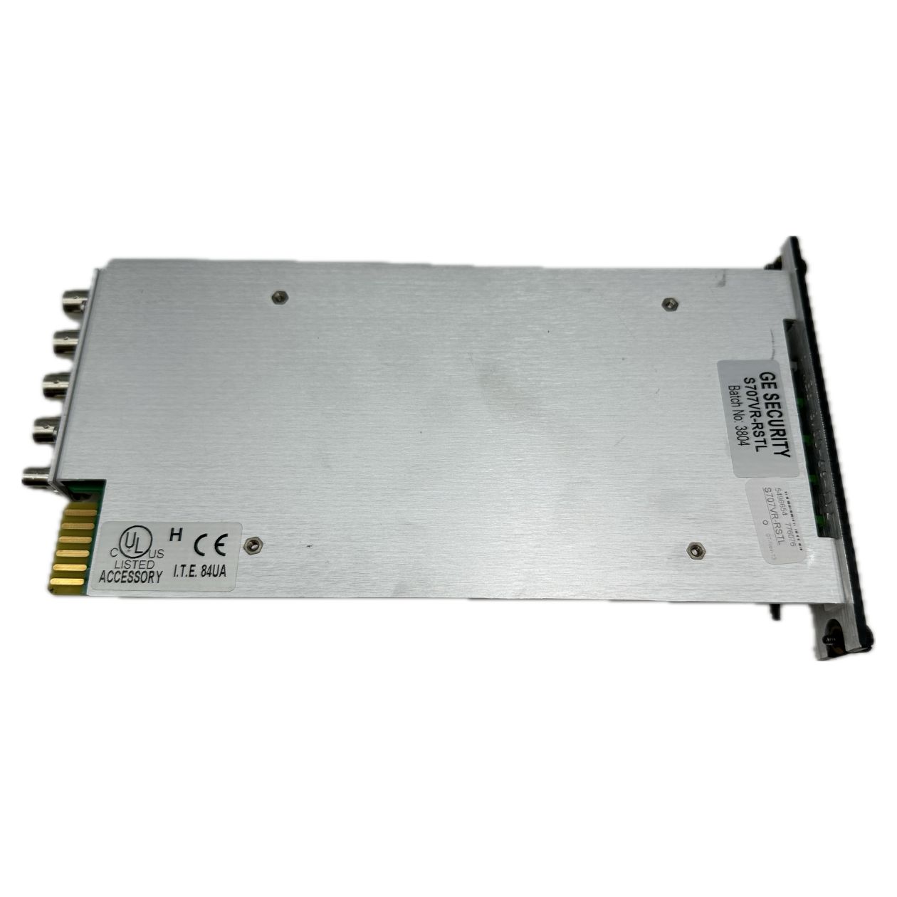 PQ3857 4 Channel Video Receiver General Electric GE S707VR-RSTL E-0021-03 C