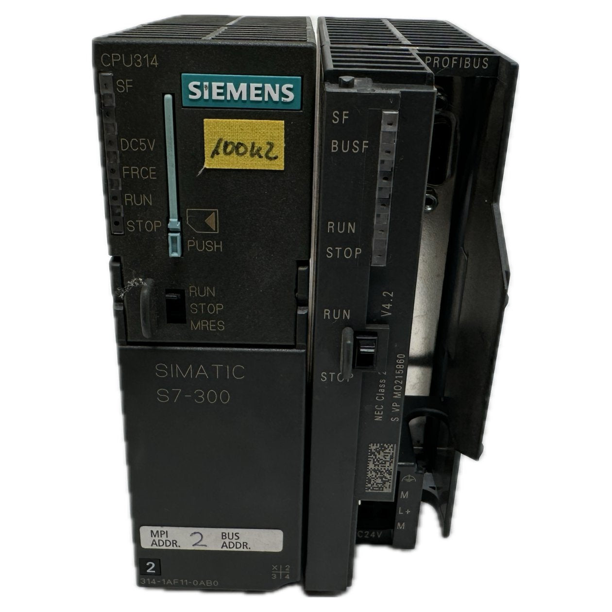 PQ3884 Posten 2 Stück Simatic S7 Siemens 6ES7 314-1AF11-0AB0 6GK7 343-5FA01-0XE0