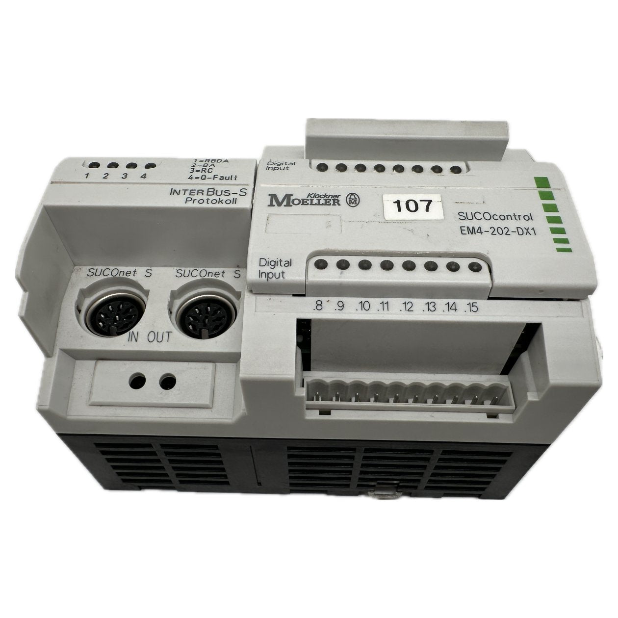 PQ4104 Externes Modul Moeller EM4-202-DX1 Gehäuse Beschädigt