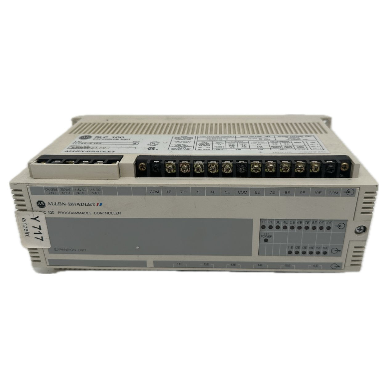 PQ4285 SLC 100 Erweiterungseinheit Allen Bradley 1745-E103