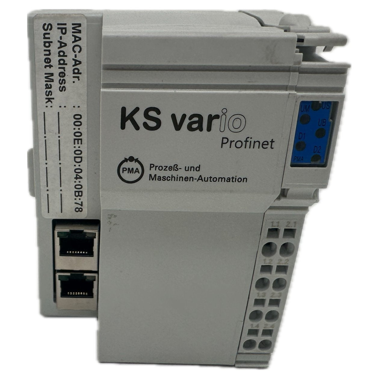 PQ4349 Buskoppler Profinet PMA KS Vario BK PN KSVC-101-00171-100