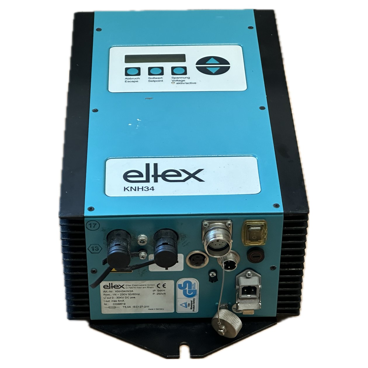 PQ4496 Power Supply Hochspannungsnetzteil Eltex KNH34/W2A 0-30KV