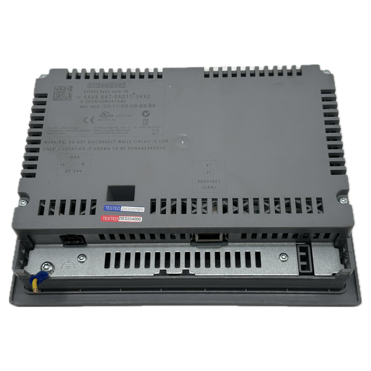 Bedienpanel Siemens 6AV6647-0AD11-3AX0 6AV6 647-0AD11-3AX0 E8_4