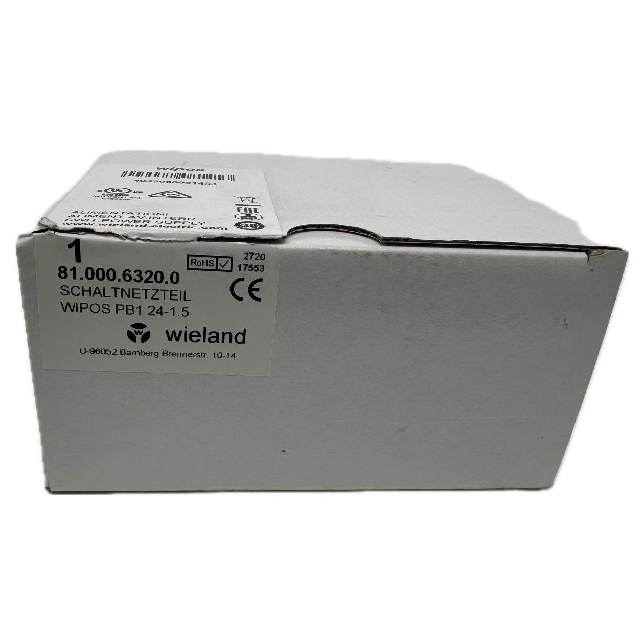 PQ4816 Schaltnetzteil Wieland WIPOS PB1 24-1.5 24V 1.5A 36W_3