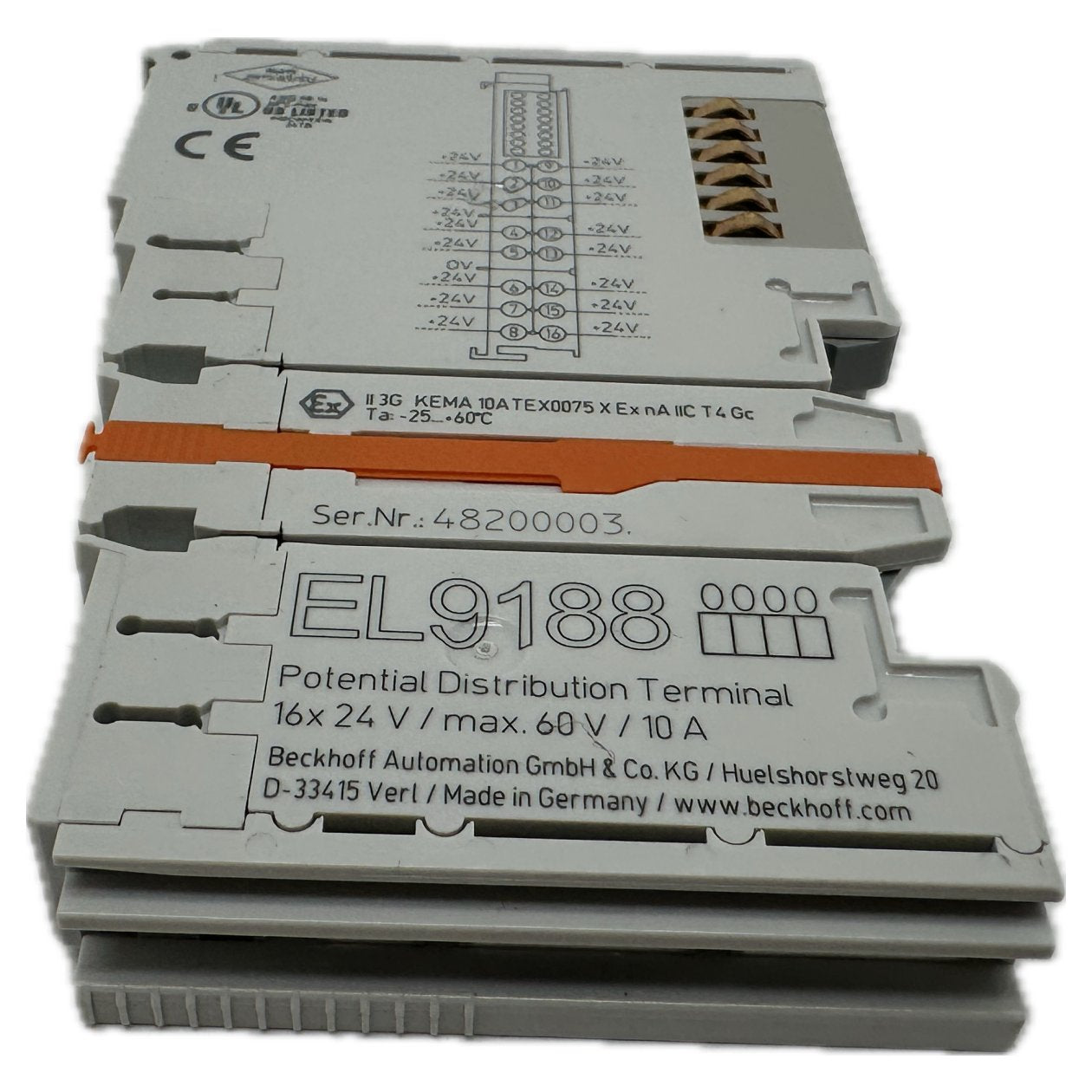 PQ4823 Potential Distribution Terminal Beckhoff EL9188_3