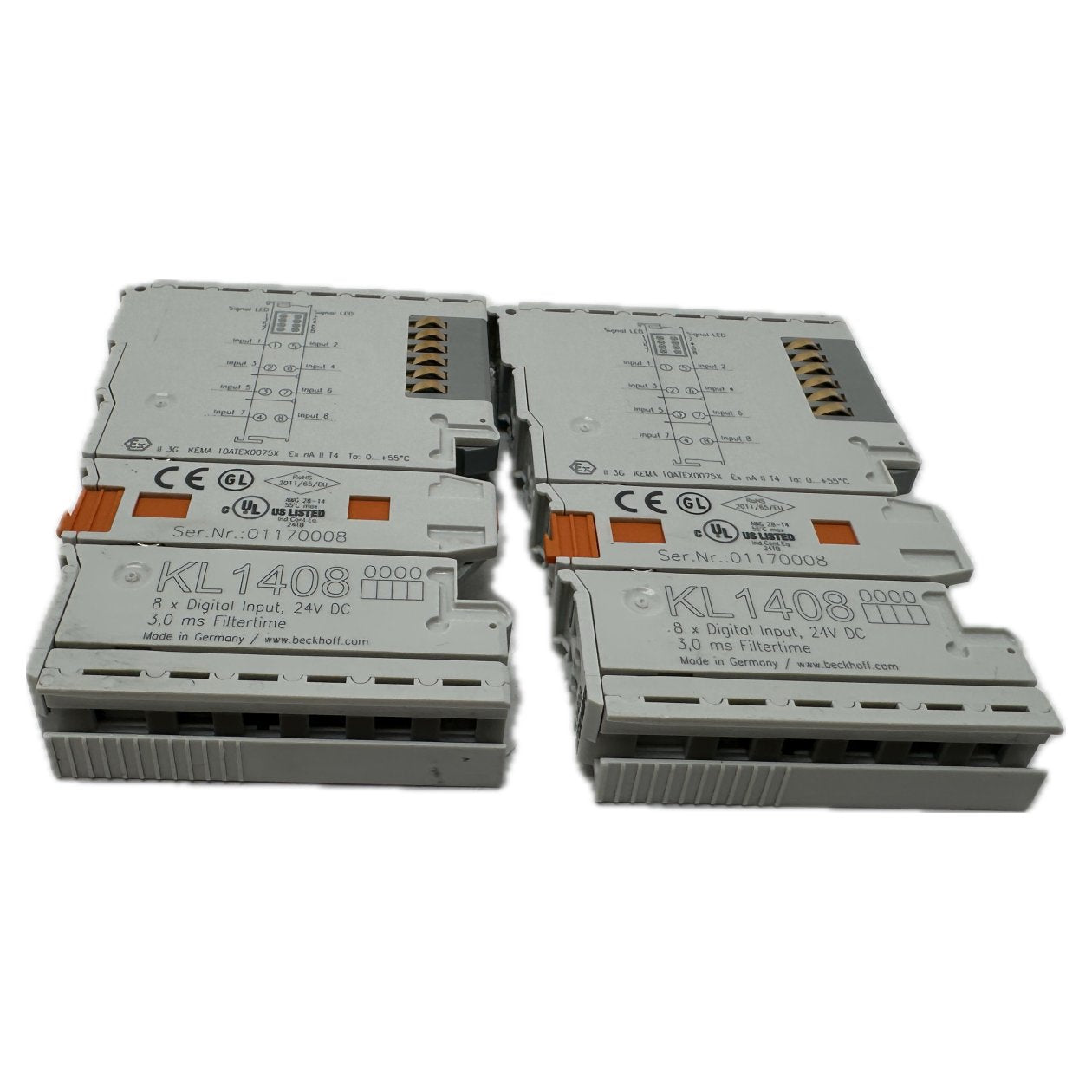 PQ4826 Posten 2 Stück Digital Input Beckhoff KL1408_3