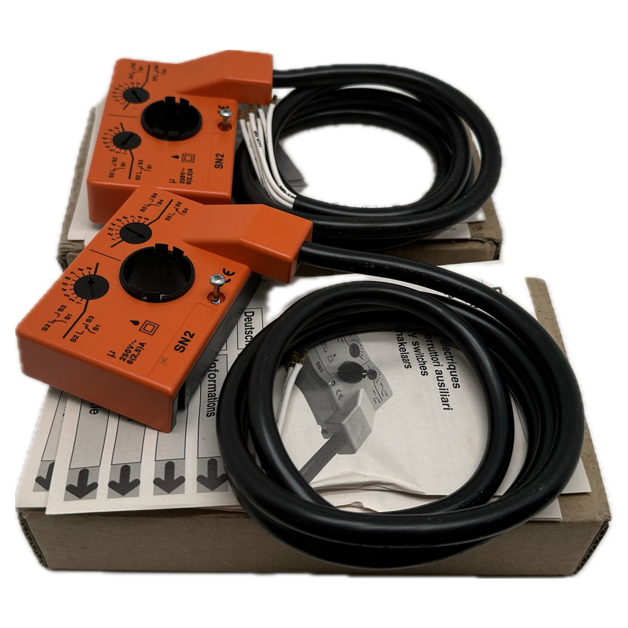 PQ4830 Posten 2 Stück Auxiliary Switch Belimo SN2