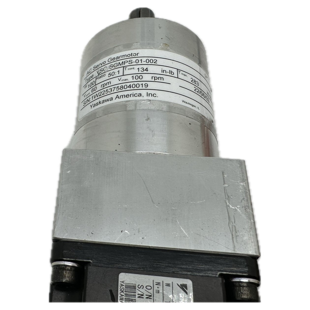 PQ4833 Servo Motor Yaskawa SGMPS-01ACA-YA12 YSC-SGMPS-01-002_3