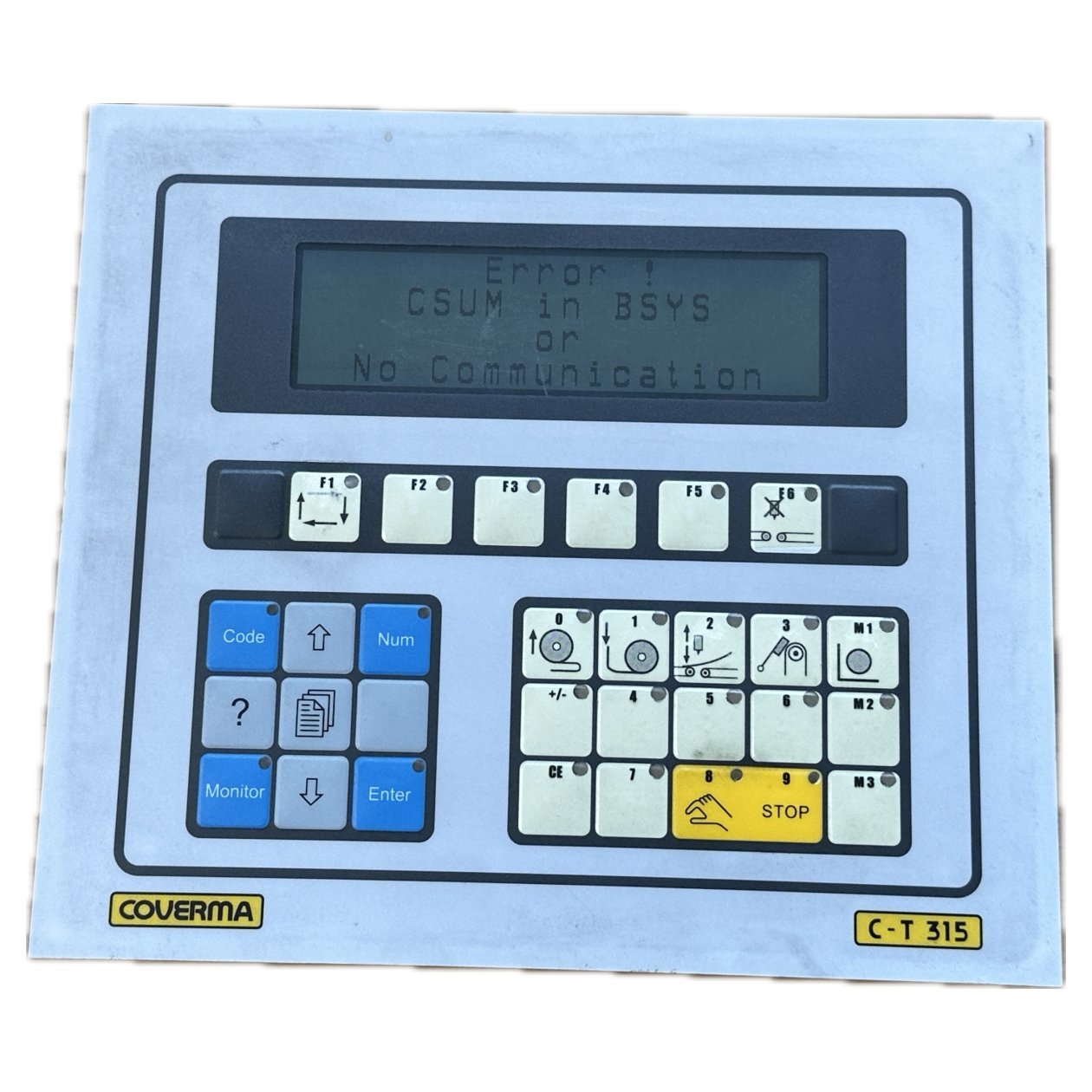 PQ4947 Bedieneinheit Epis 10851501.01 Coverma C-T 315