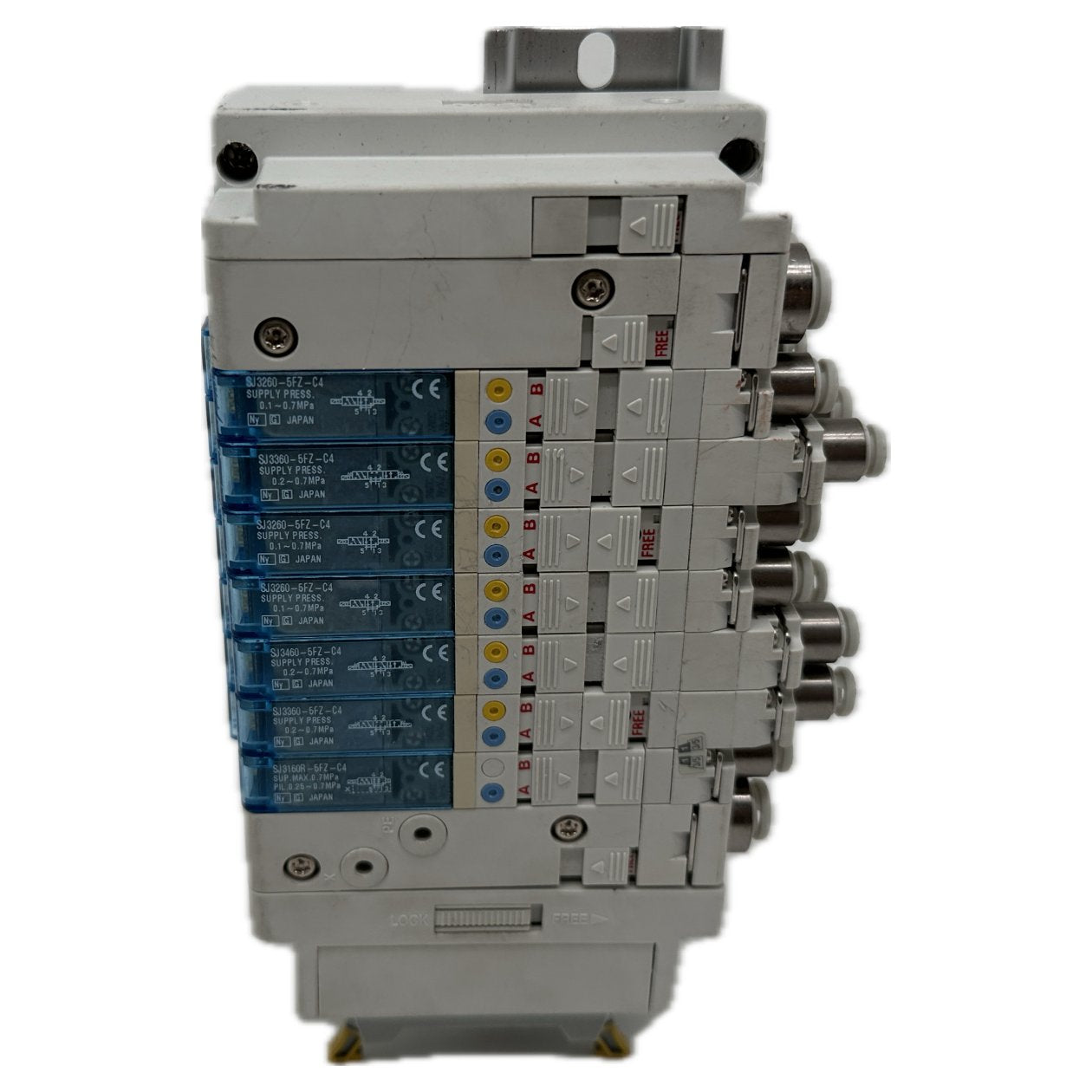 PQ4953 Pneumatic manifold SMC SJ3260-5FZ-C4_3