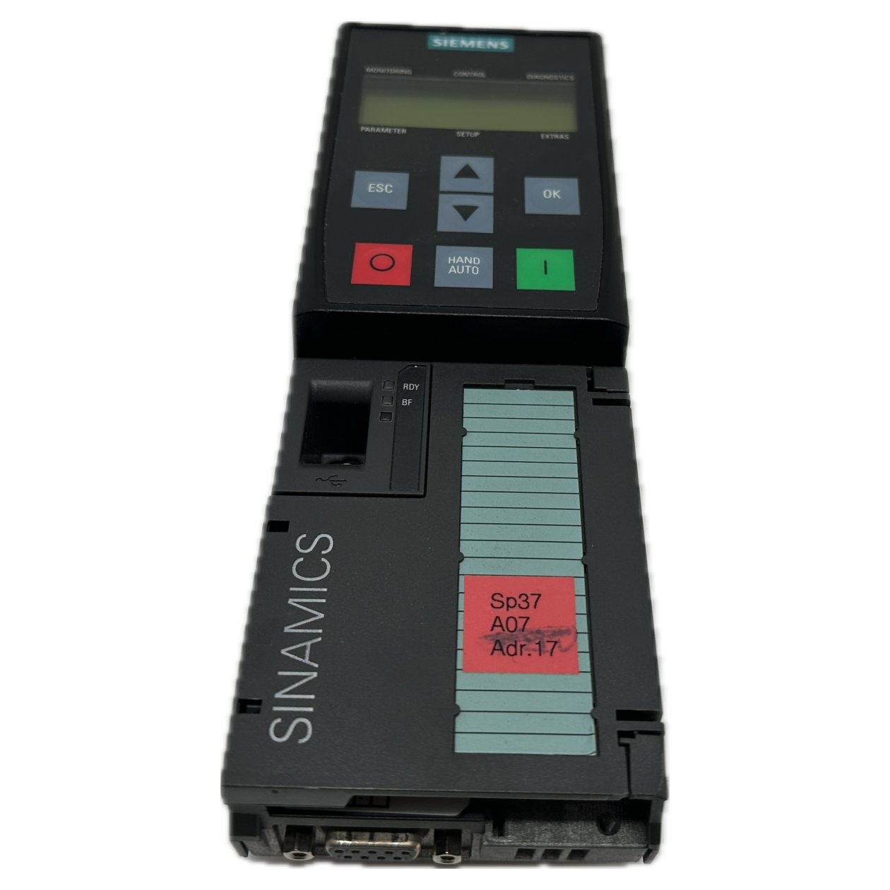 PQ4968 Sinamics CU240B-2 DP Siemens 6SL3244-0BB00-1PA1 6SL3255-0AA00-4CA1