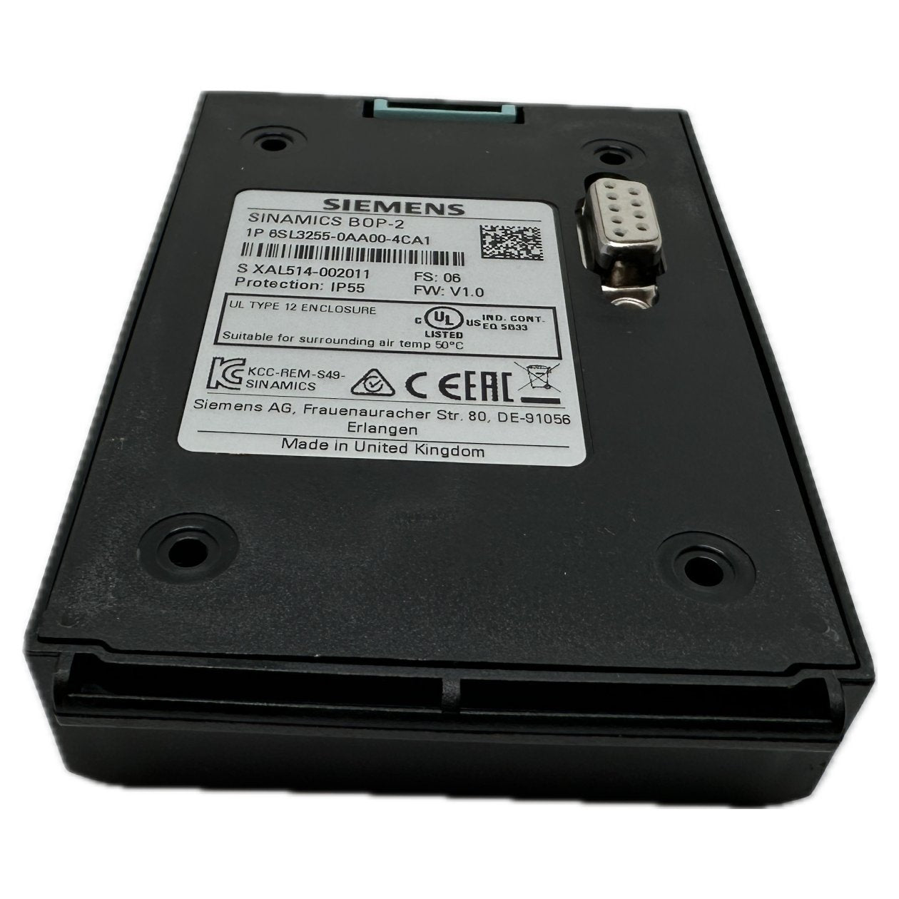 PQ4968 Sinamics CU240B-2 DP Siemens 6SL3244-0BB00-1PA1 6SL3255-0AA00-4CA1_3