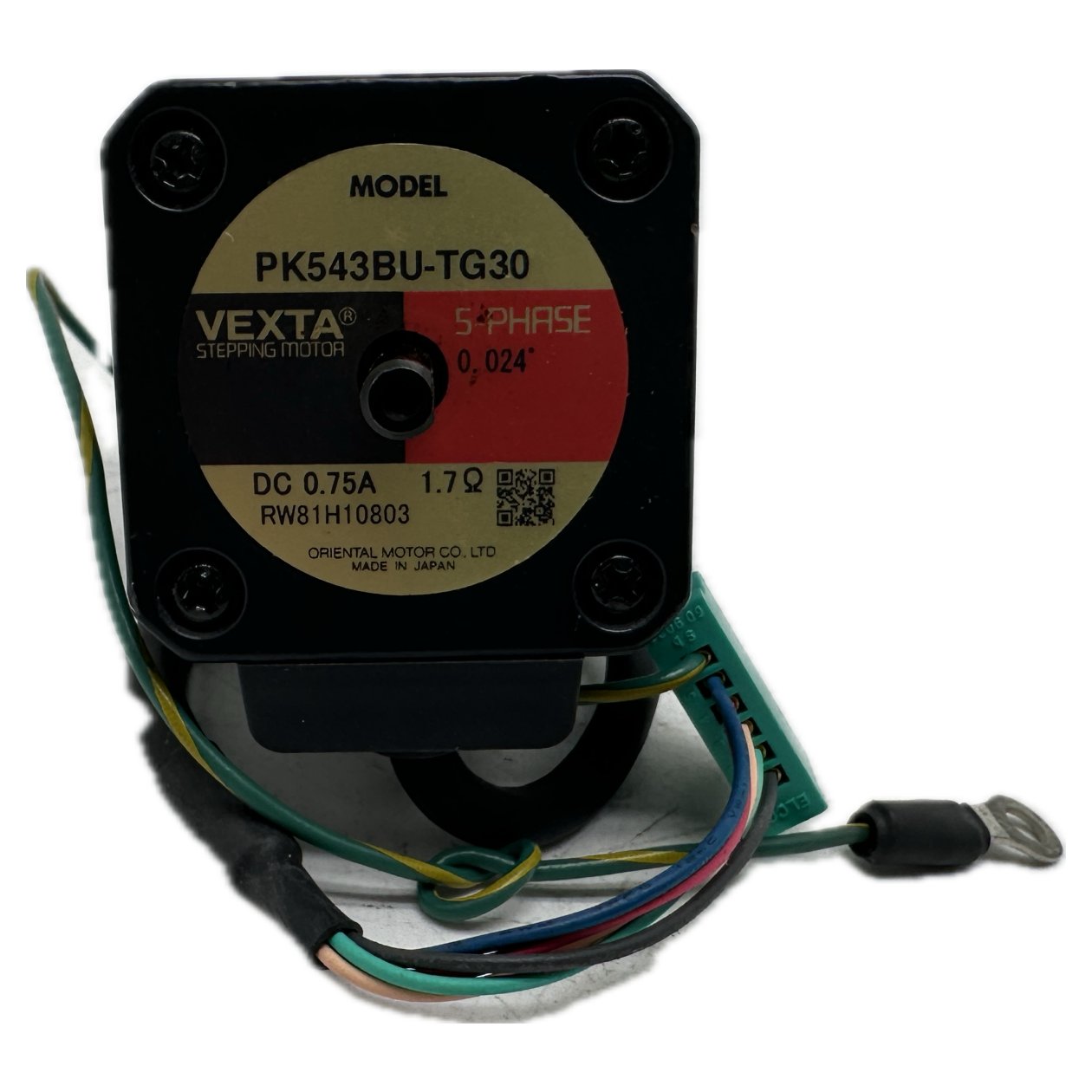 PQ5045 5-Phase Stepping Motor Vexta PK543BU-TG30 DC 0.75A_3