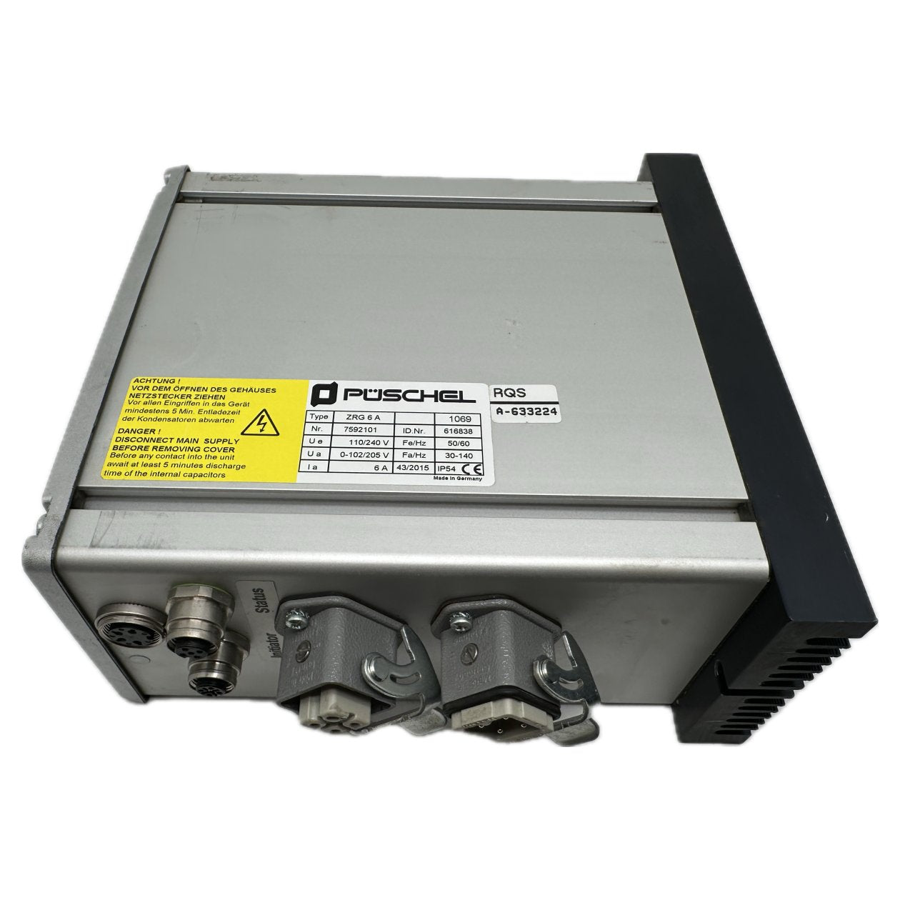 PQ5072 Frequency converter Püschel ZRG 6 A 7592101_3